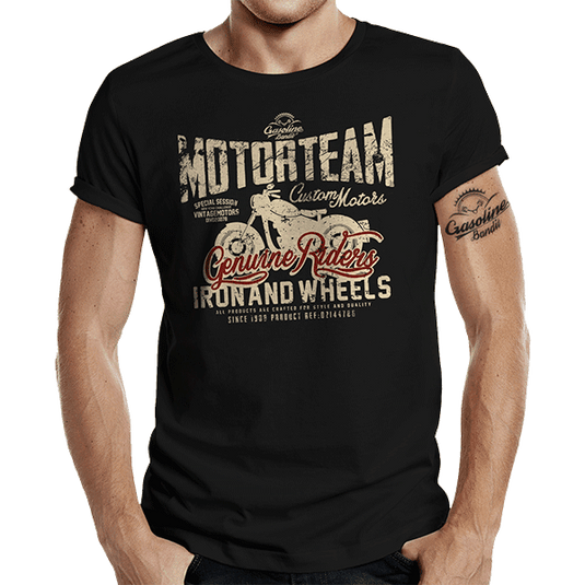 T-Shirt "Motor Team" von Gasoline Bandit Artikelbild 1