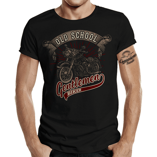 T-Shirt "Oldschool Gentlemen" von Gasoline Bandit Artikelbild 1