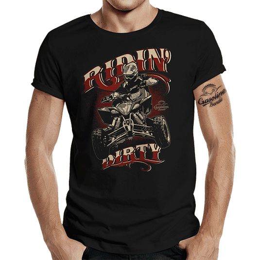 T-Shirt "Quad Riding" von Gasoline Bandit Artikelbild 1