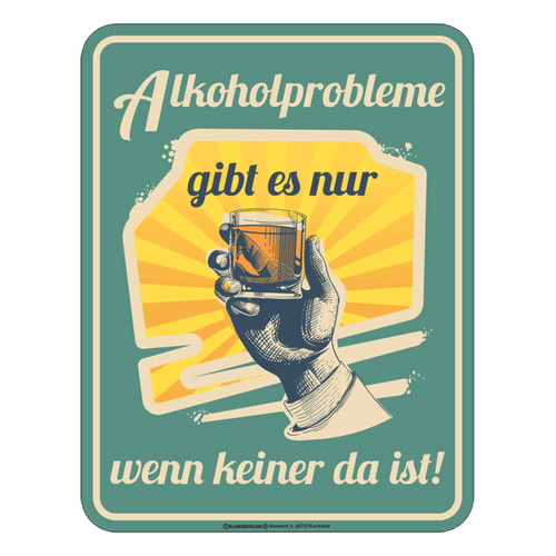 Blechschild 