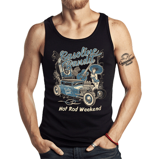 Tank Top "Hotrod Weekend" von Gasoline Bandit Artikelbild 1