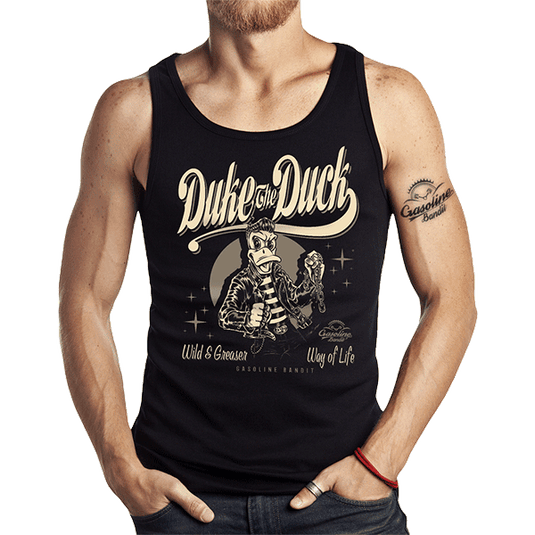 Tank Top "Duke the Duck" von Gasoline Bandit Artikelbild 1
