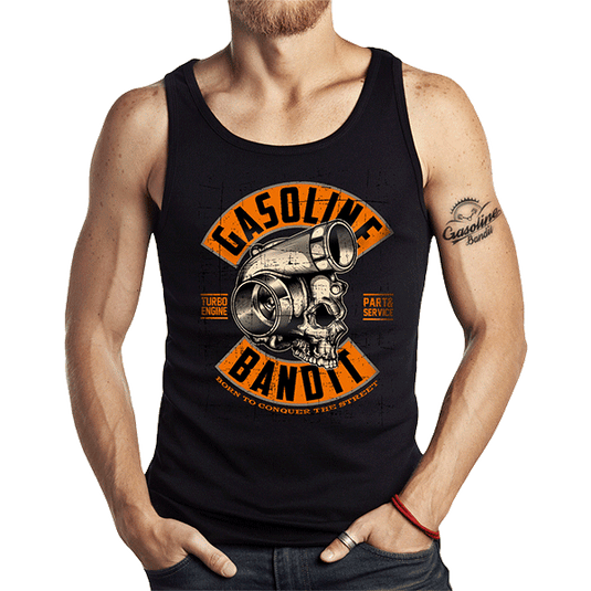 Tank Top "Turboskull" von Gasoline Bandit Artikelbild 1