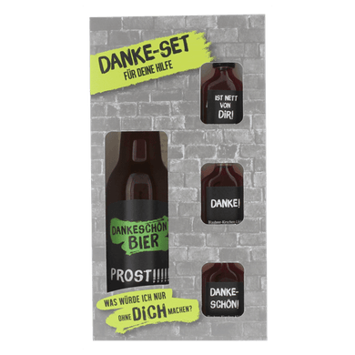 Danke-Set mit Bier und Likör Artikelbild 1