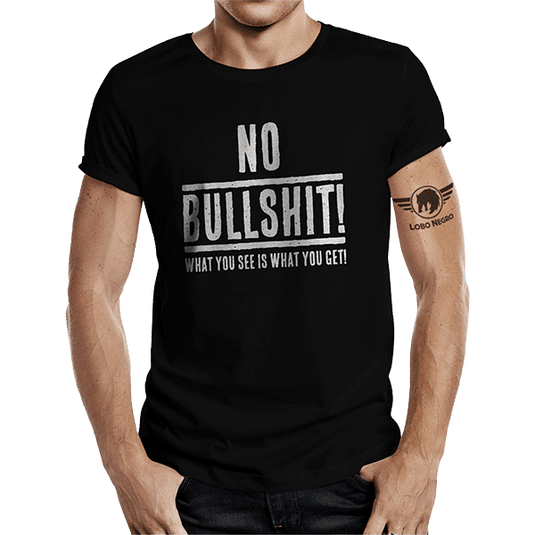 T-Shirt "No Bullshit" Artikelbild 1