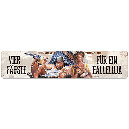 Bud Spencer Straßenschild "Vier Fäuste für ein Halleluja" Artikelbild 1