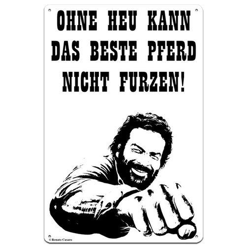 Bud Spencer Blechschild 