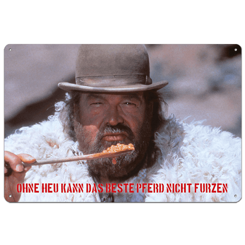 Bud Spencer Blechschild 