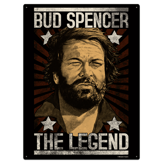 Bud Spencer XL-Blechschild "The Legend" Artikelbild 1