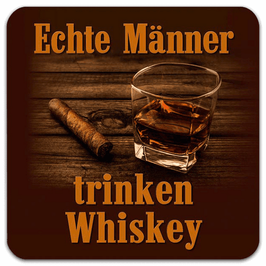 5er Set Blechuntersetzer "Whiskey" Artikelbild 1