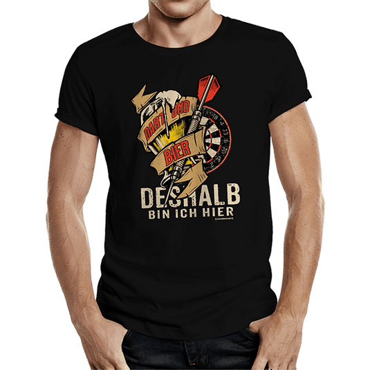 T-Shirt "Dart und Bier" Artikelbild 1