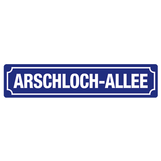 Straßenschild 