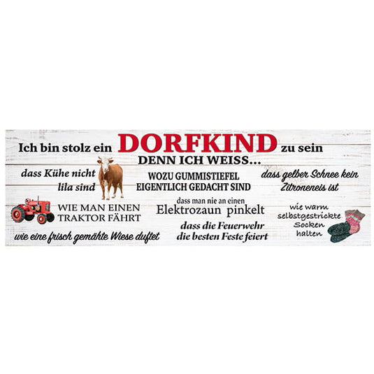 Emaille-Becher "Dorfkind" Artikelbild 2