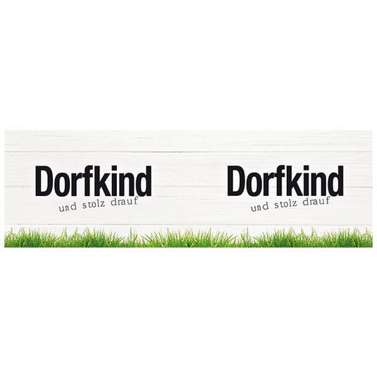Emaille-Becher "Dorfkind und stolz drauf" Artikelbild 2