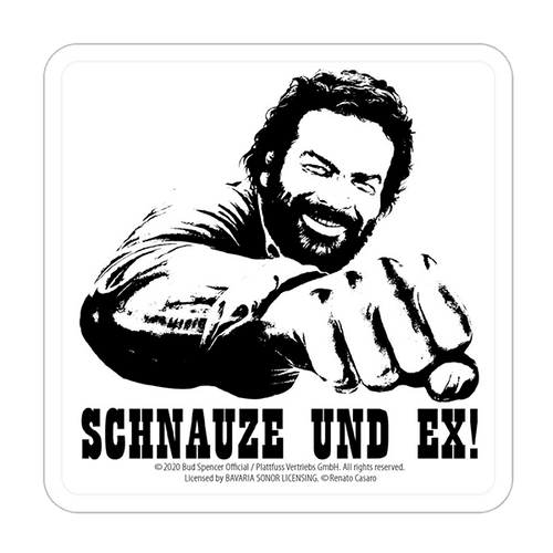 Bud Spencer 5er Set Blechuntersetzer 