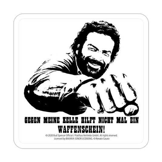 Bud Spencer 5er Set Blechuntersetzer 