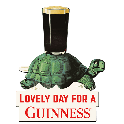 Guinness Stahlschild 