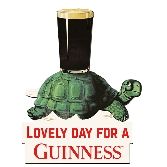 Guinness Stahlschild "Schildkröte" Artikelbild 1