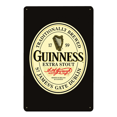 Guinness Blechschild 