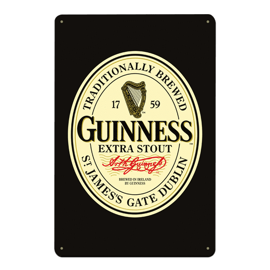Guinness Blechschild "Guinness Label" Artikelbild 1