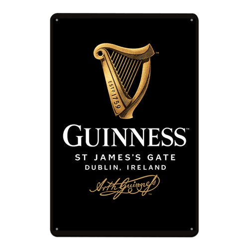 Guinness Blechschild 