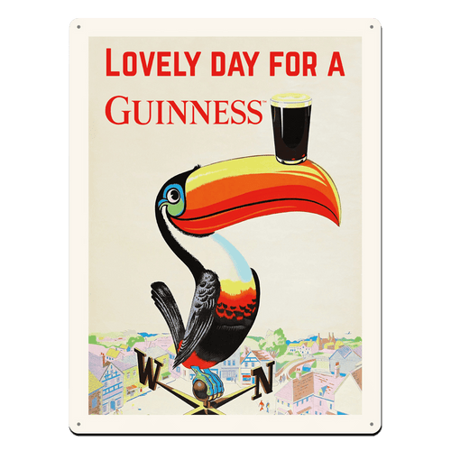 Guinness XL-Blechschild 