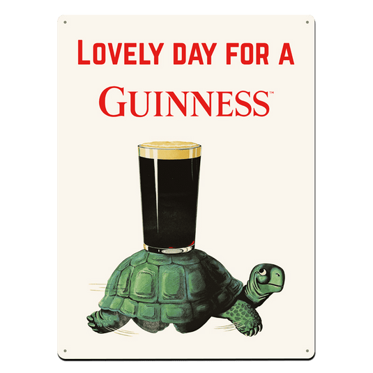 Guinness XL-Blechschild "Schildkröte" Artikelbild 1