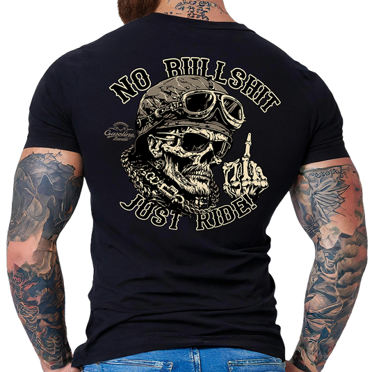 T-Shirt "Just Ride" von Gasoline Bandit