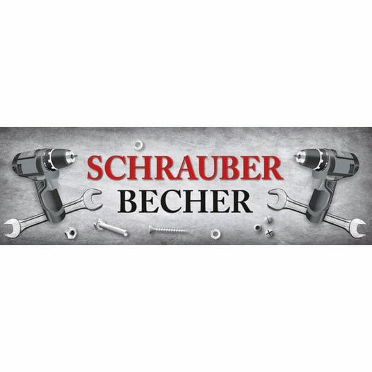 Emaille-Becher "Schrauber" Artikelbild 2