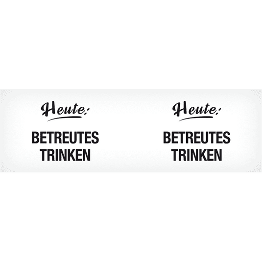 Emaille-Becher "Betreutes Trinken" Artikelbild 2