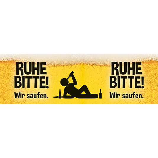 Emaille-Becher "Ruhe bitte!" Artikelbild 2