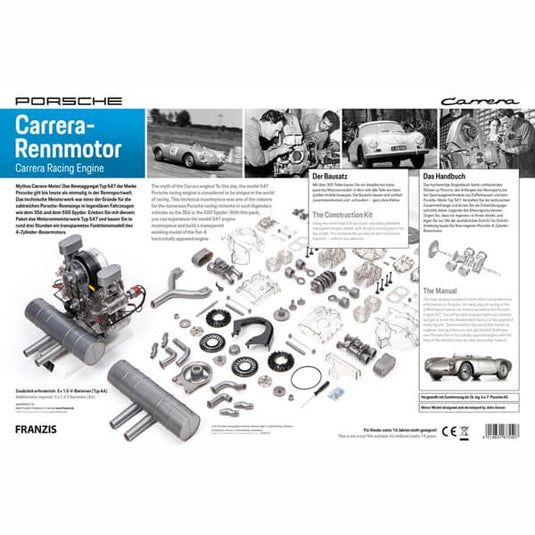 Motor-Bausatz "Porsche Carrera Rennmotor" Artikelbild 9
