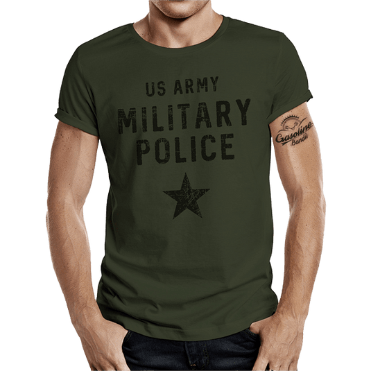 T-Shirt "US ARMY Miliatry Police" von Gasoline Bandit Artikelbild 1