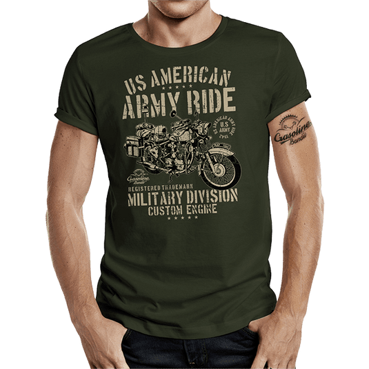 T-Shirt "Army Ride" von Gasoline Bandit Artikelbild 1