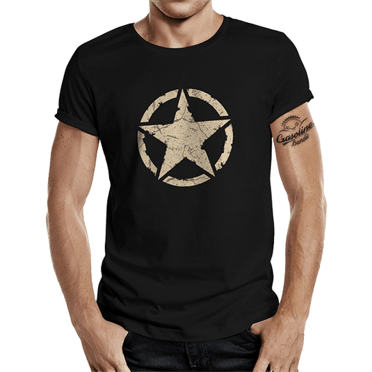 T-Shirt "Vintage Star" von Gasoline Bandit Artikelbild 1