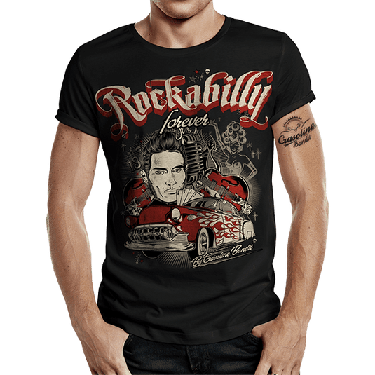 T-Shirt "Rockabilly" von Gasoline Bandit Artikelbild 1