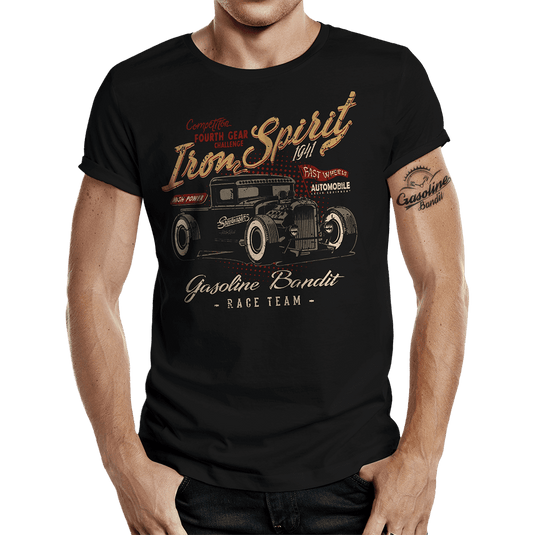 T-Shirt "Iron Spirit" von Gasoline Bandit Artikelbild 1