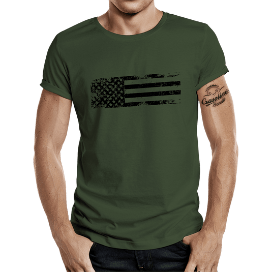 T-Shirt "US Flag" von Gasoline Bandit Artikelbild 1