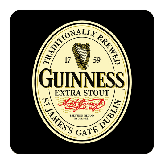 Guinness 5er Set Blechuntersetzer 