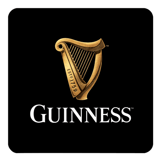 Guinness 5er Set Blechuntersetzer "Harfe" Artikelbild 2
