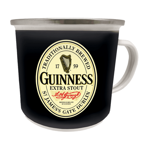 Guinness Emaille-Becher 