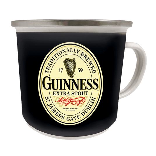 Guinness Emaille-Becher 