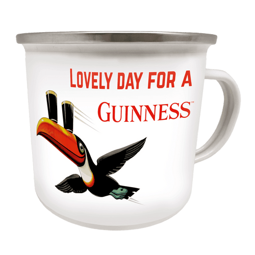 Guinness Emaille-Becher 