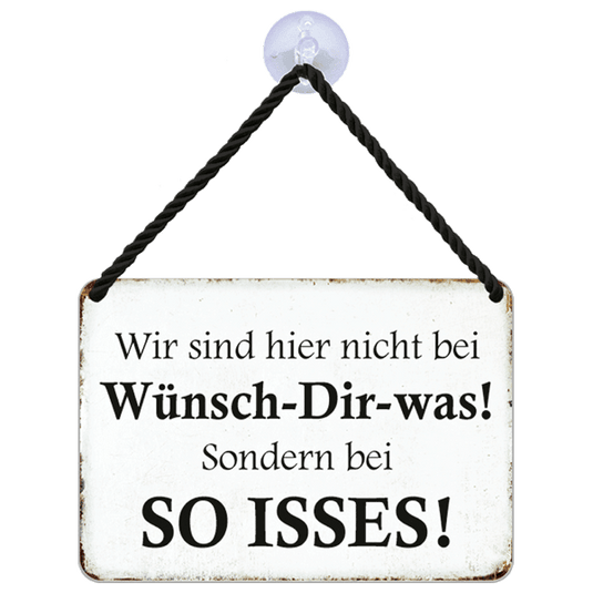 Hängeschild "So Isses" Artikelbild 2