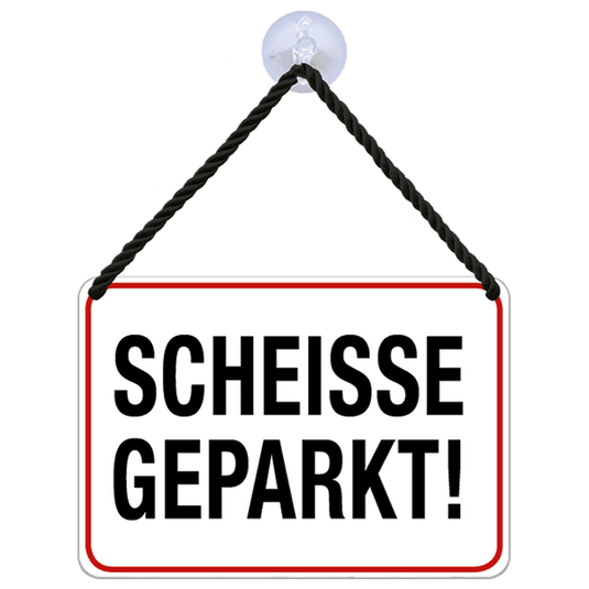 Hängeschild 
