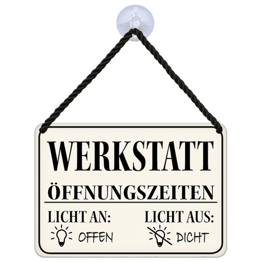 Hängeschild 