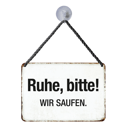 Hängeschild "Ruhe, bitte!" Artikelbild 1