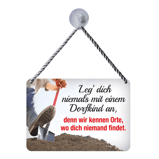 Hängeschild "Dorfkind" Artikelbild 1