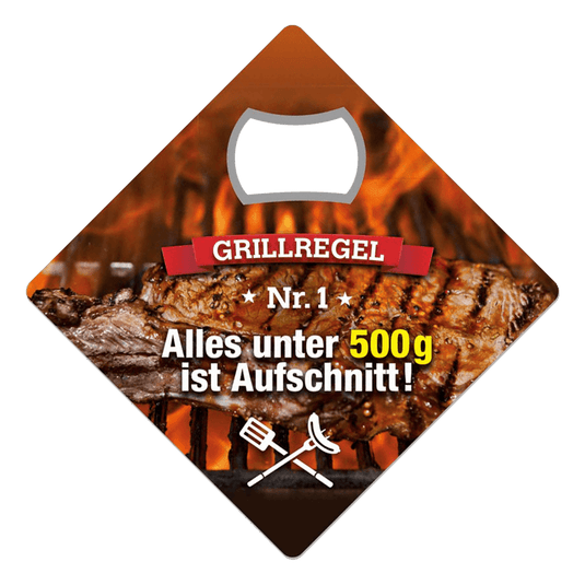 Magnetischer Flaschenöffner "Grillregel" Artikelbild 1