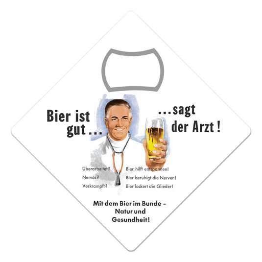 Magnetischer Flaschenöffner "Bier ist gut" Artikelbild 1